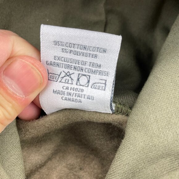 University of Alberta Faculty of Agriculture Hoodie Sweater Size Large L Green - Picture 5 of 8